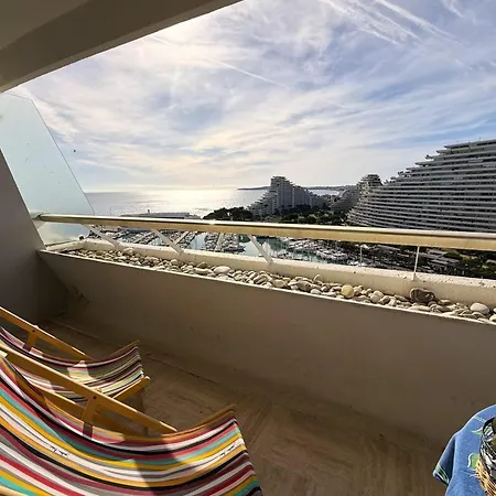 06dj - With Sea View For 4 People - Terrace Apartamento Villeneuve-Loubet
