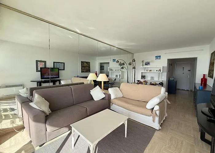 06dj - With Sea View For 4 People - Terrace * Villeneuve-Loubet