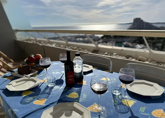 06dj - With Sea View For 4 People - Terrace *